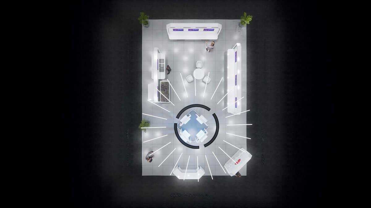 展臺搭建：華為-中國5G+工業互聯網大會